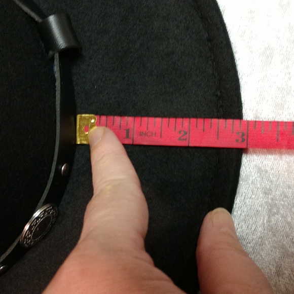 Unisex Black Western Cowboy Hat  Silver-tone Conch Faux Leather Strap - Picture 15 of 17